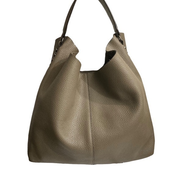 Rebecca minkoff the taupe hobo bag with attached pouchette
